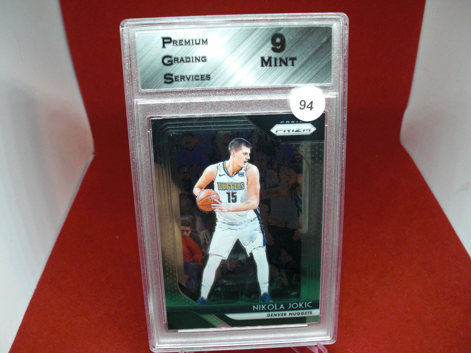 pgs graded nikola jokic mint 9 (1 of 1)