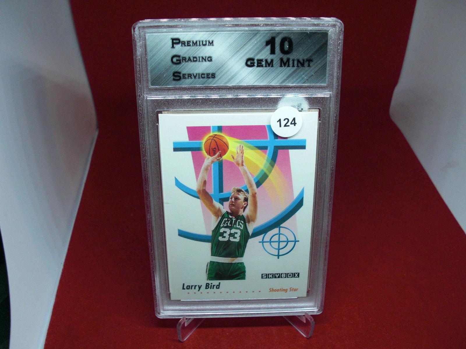 pgs graded larry bird mint 10 (1 of 1)