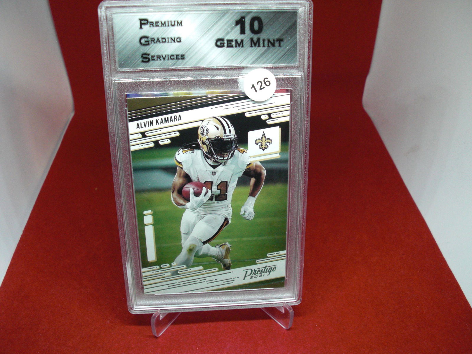 pgs graded alvin kamara mint 10 (1 of 1)