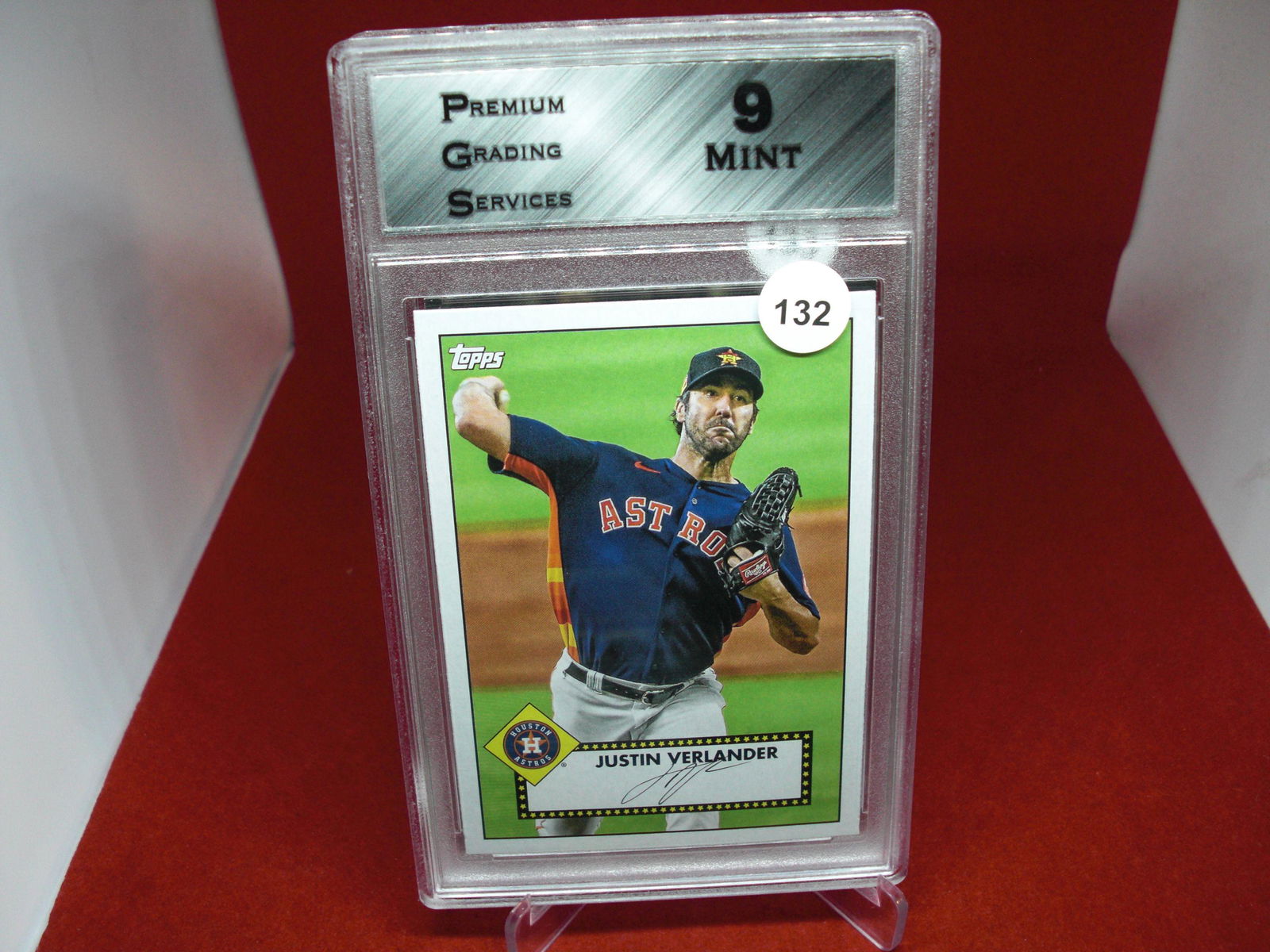 pgs graded justin verlander mint 9 (1 of 1)