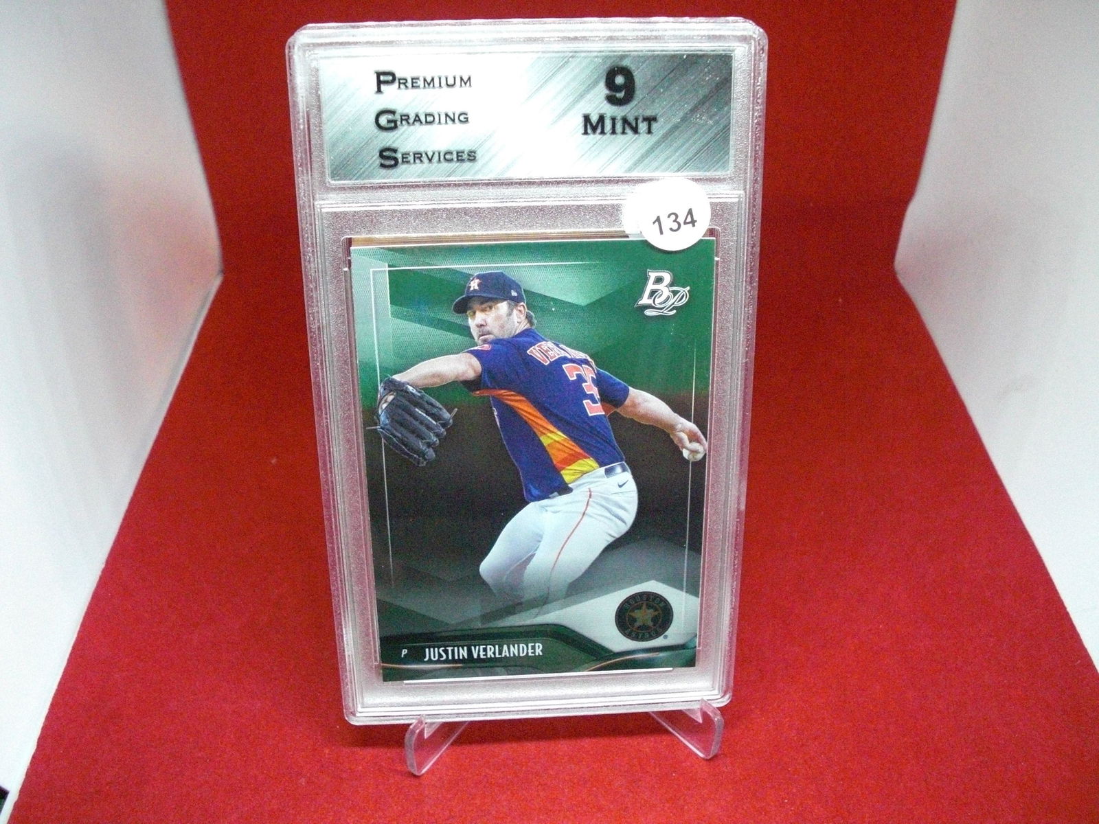 pgs graded justin verlander mint 9 (1 of 1)