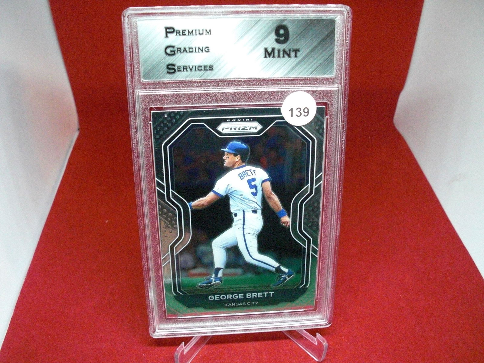 pgs graded george brett mint 9 (1 of 1)