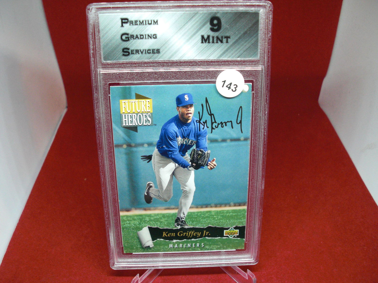 pgs graded ken griffey jr mint 9 (1 of 1)