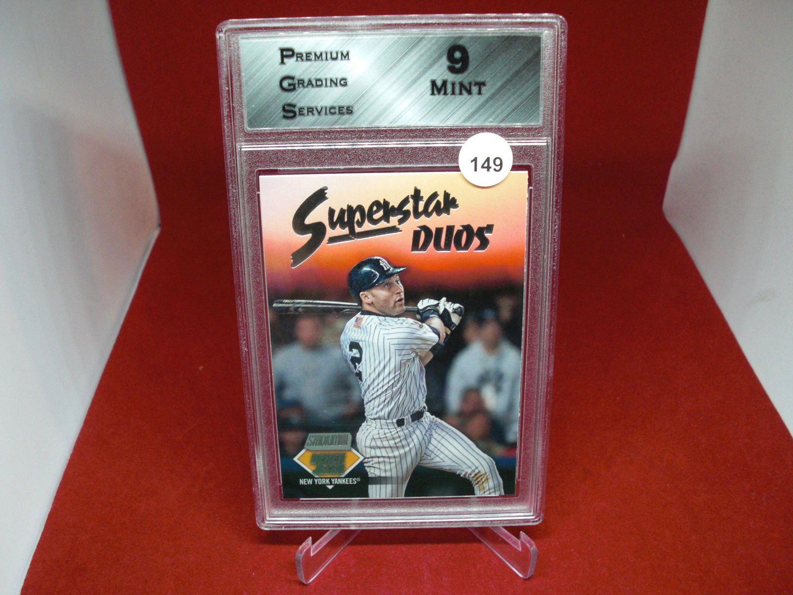 pgs graded derek jeter mint 9 (1 of 1)