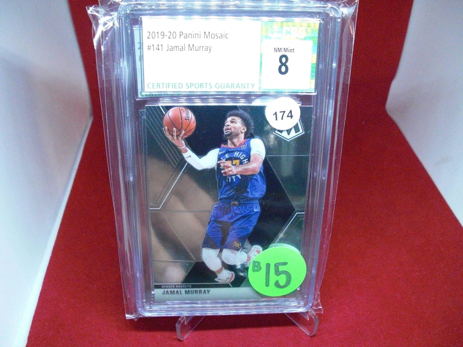 csg graded jamal murray mint 8 (1 of 1)
