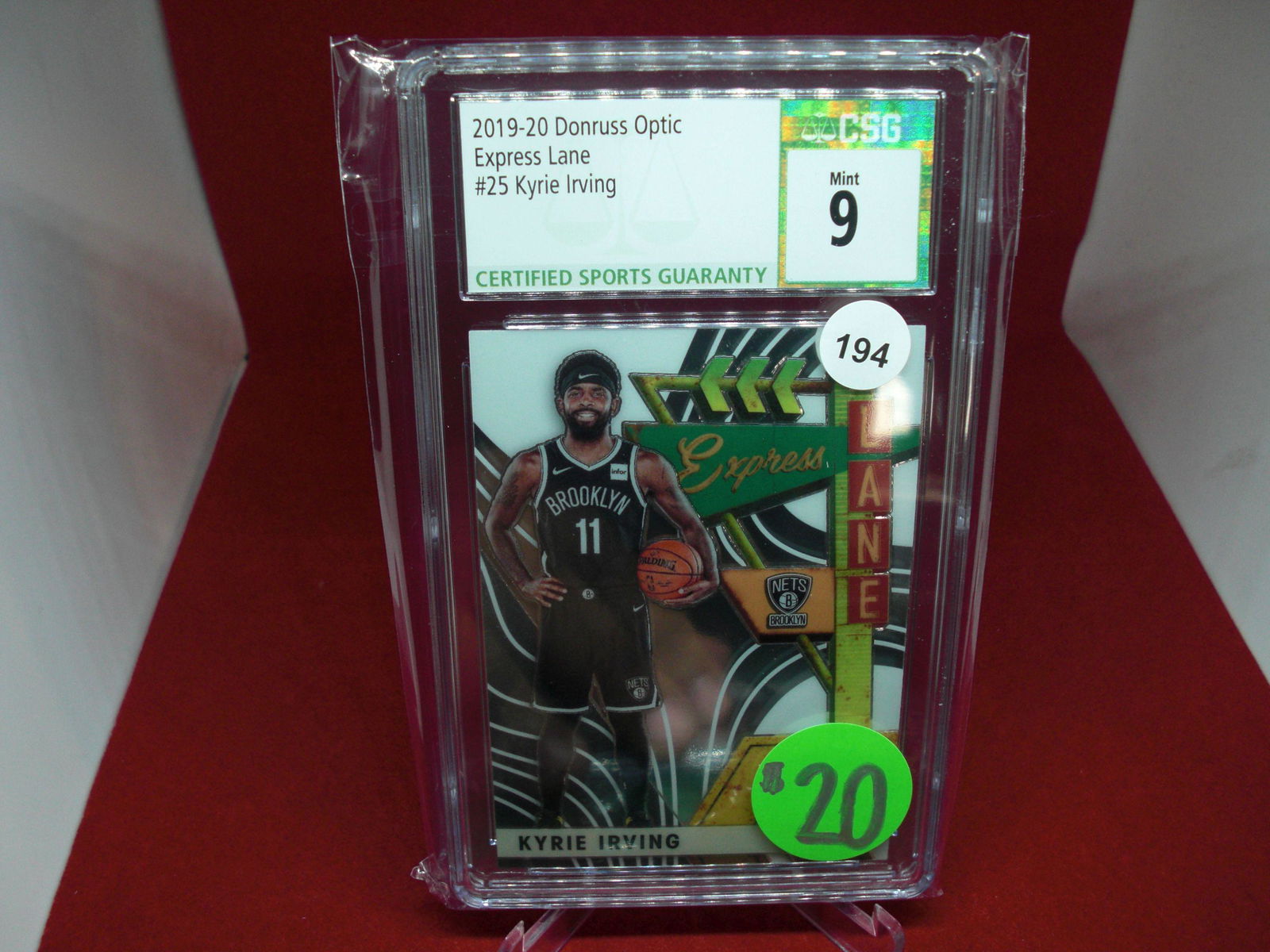 cgs graded kryrie irving mint 9 (1 of 1)