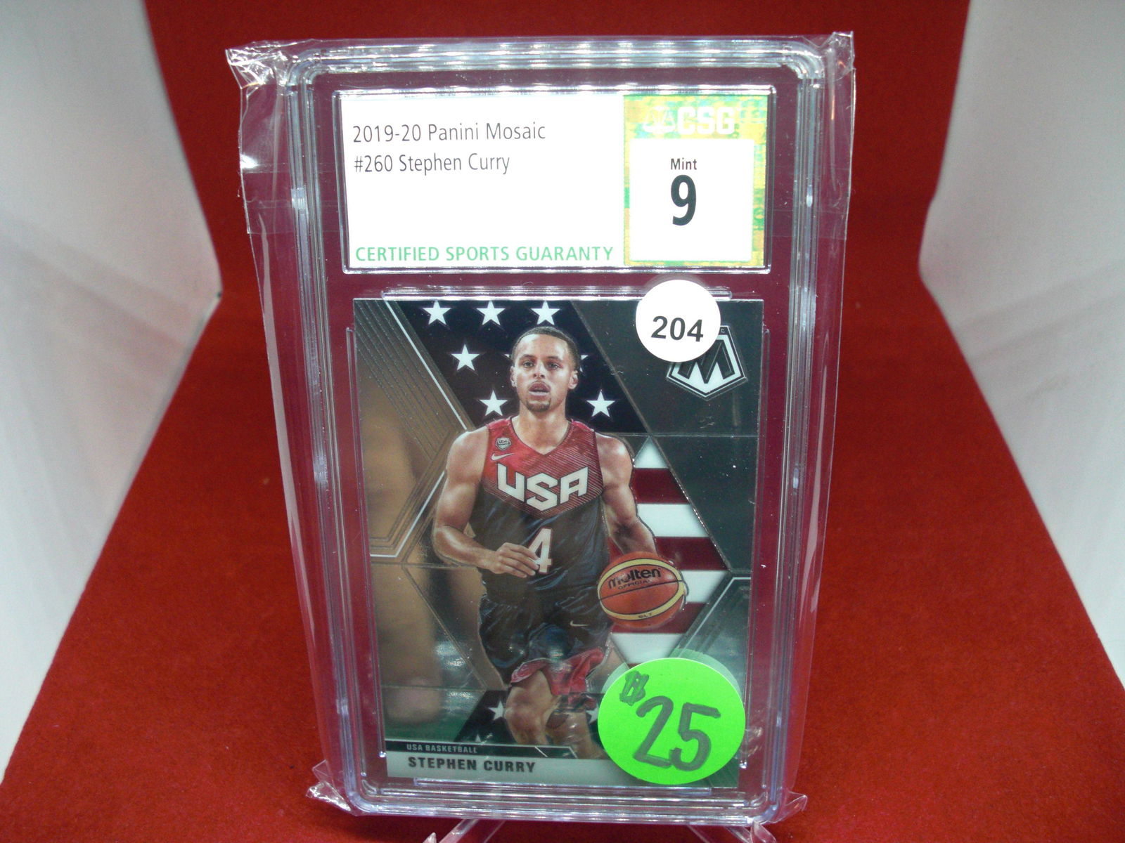 cgs graded stephen curry mint 9 (1 of 1)