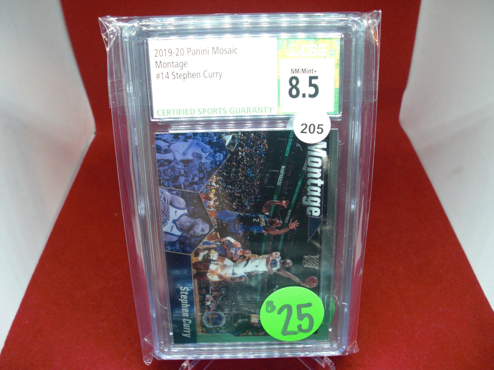 cgs graded stepthen curry mint 8.5 (1 of 1)