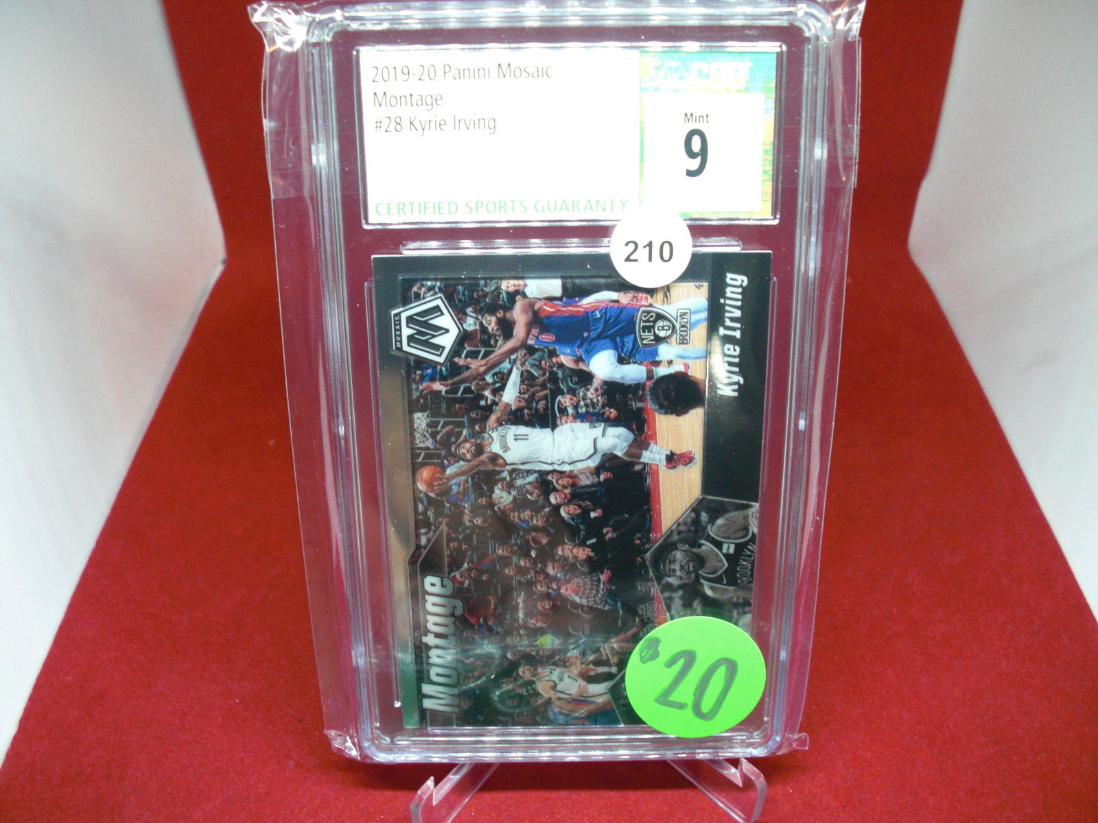 cgs graded kyrie irving mint 9 (1 of 1)