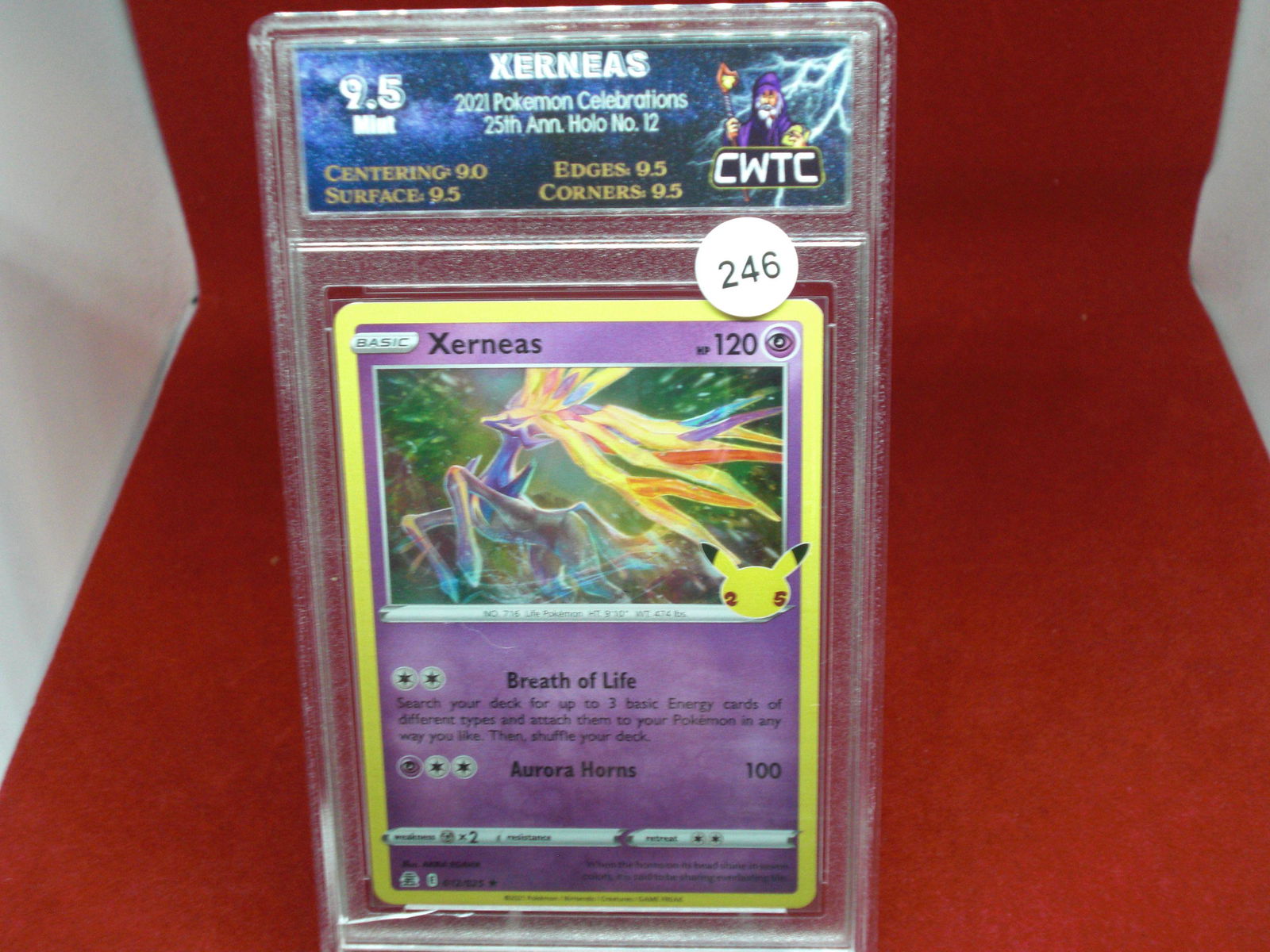 cwtc graded pokemon xerneas mint 9.5 (1 of 1)