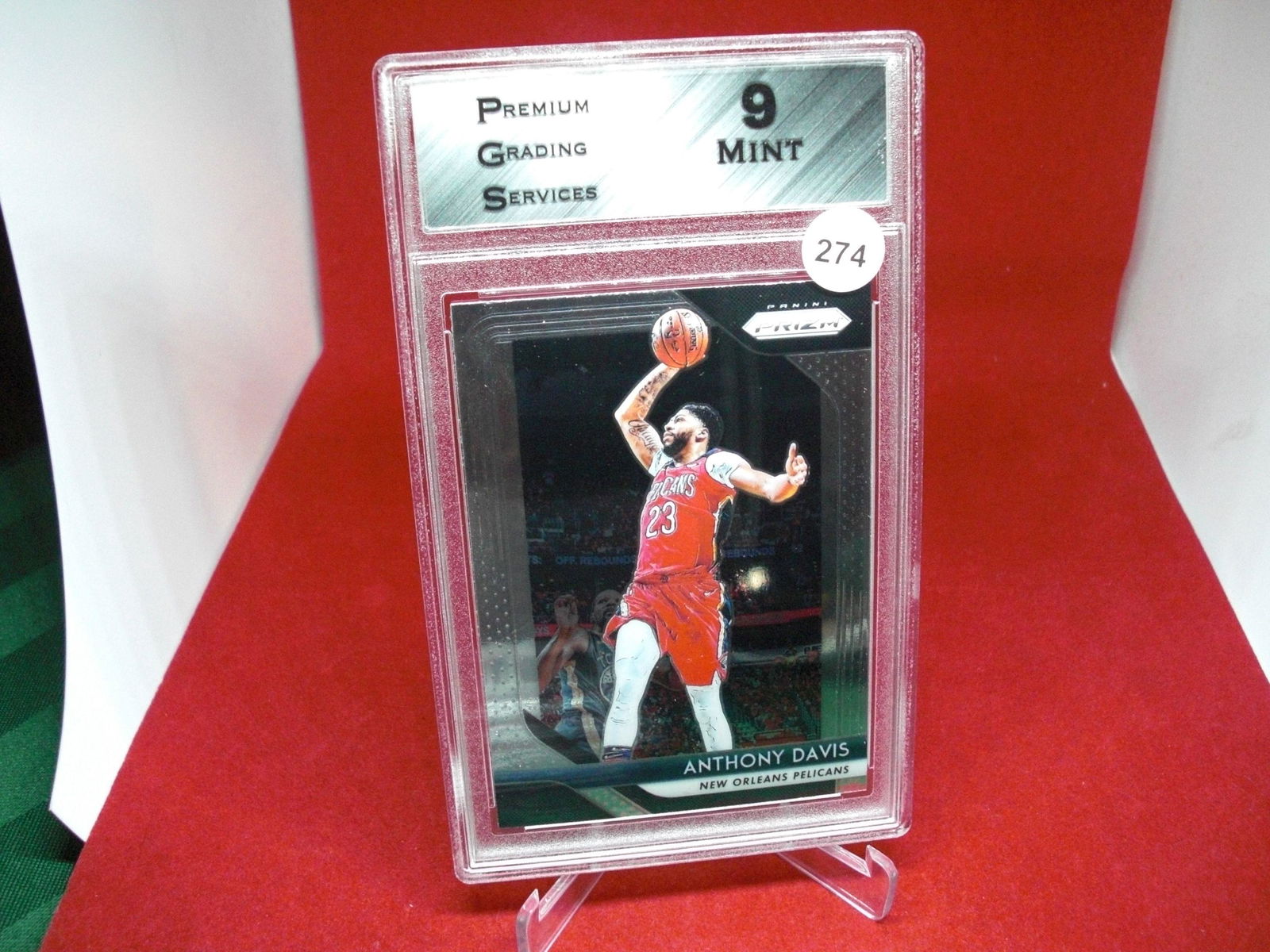 pgs graded anthony davis mint 9 (1 of 1)
