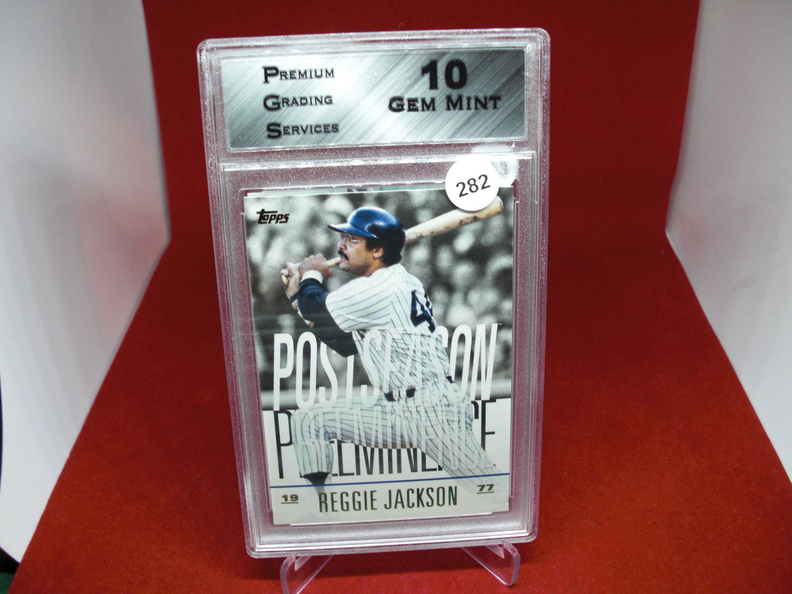 pgs graded reggie jackson mint 10 (1 of 1)