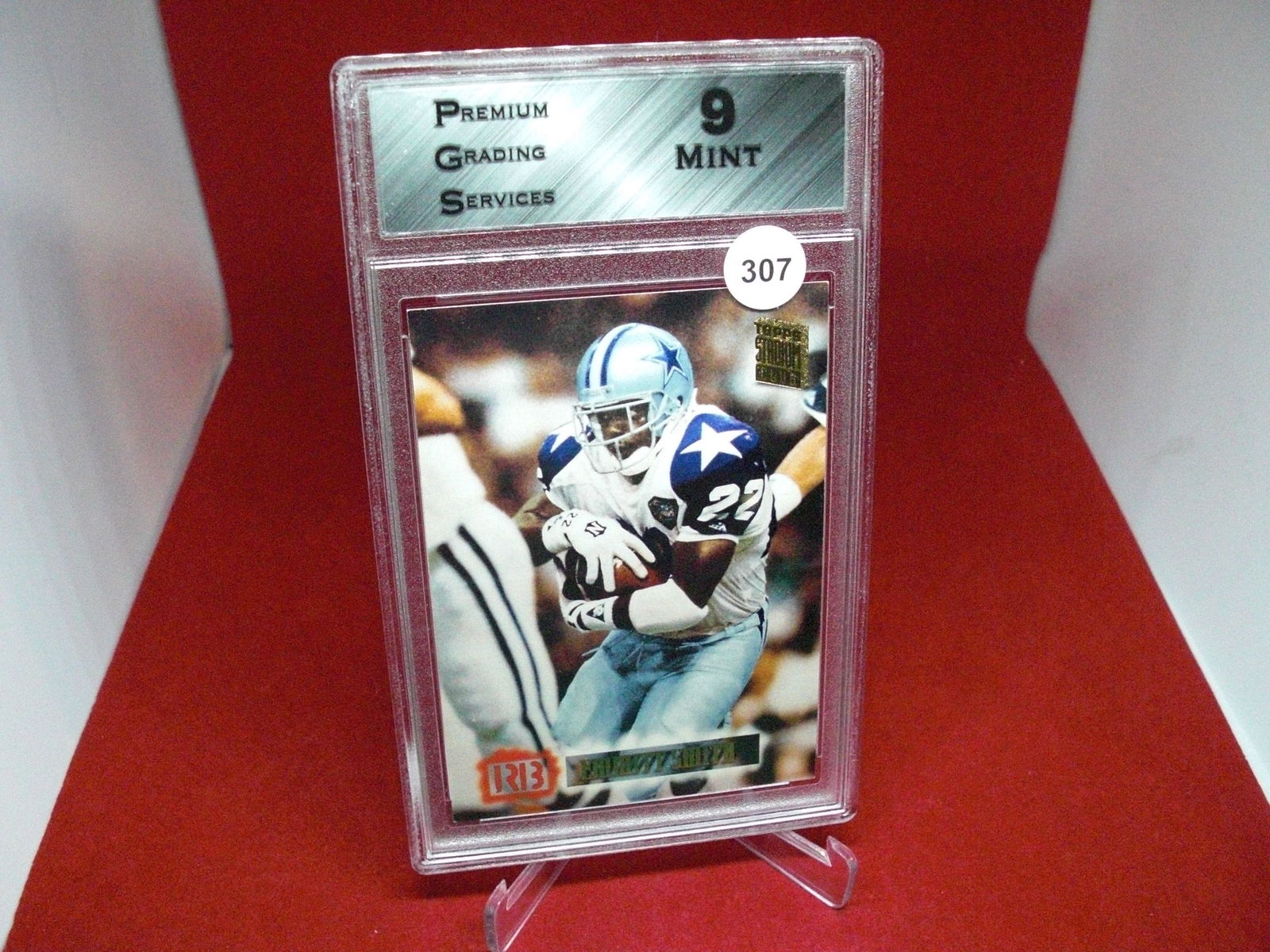 pgs graded emmitt smith mint 9 (1 of 1)