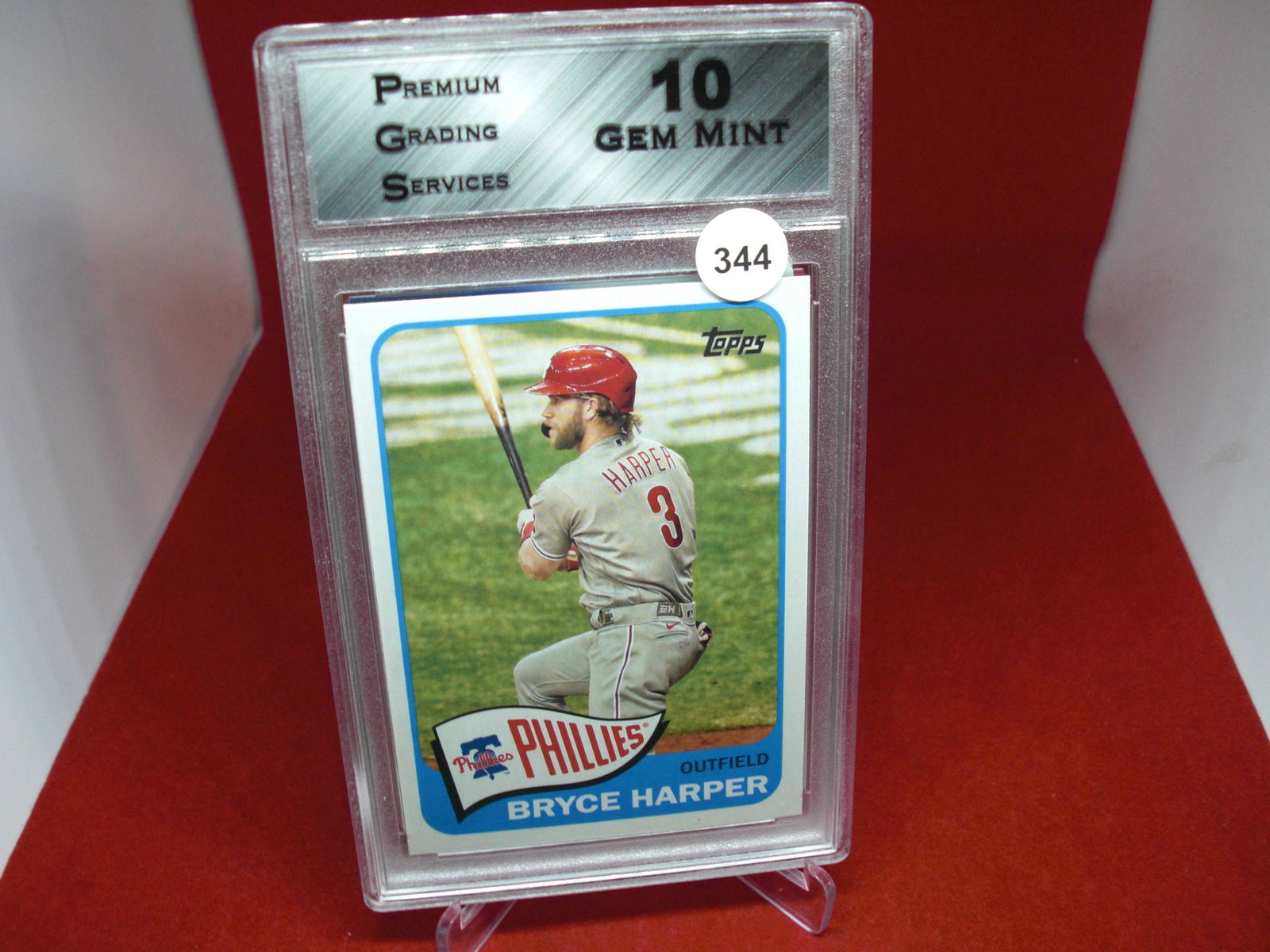 pgs graded bryce harper mint 10 (1 of 1)