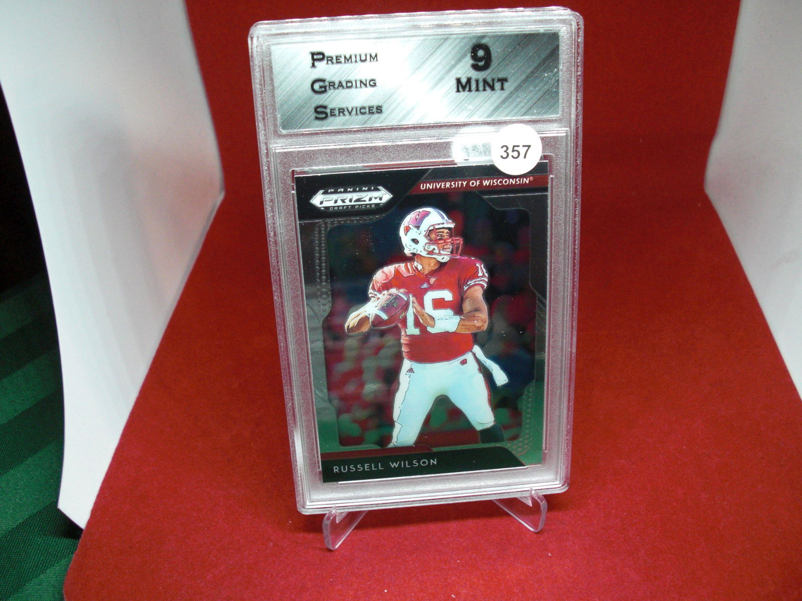 pgs graded russell wilson mint 9 (1 of 1)