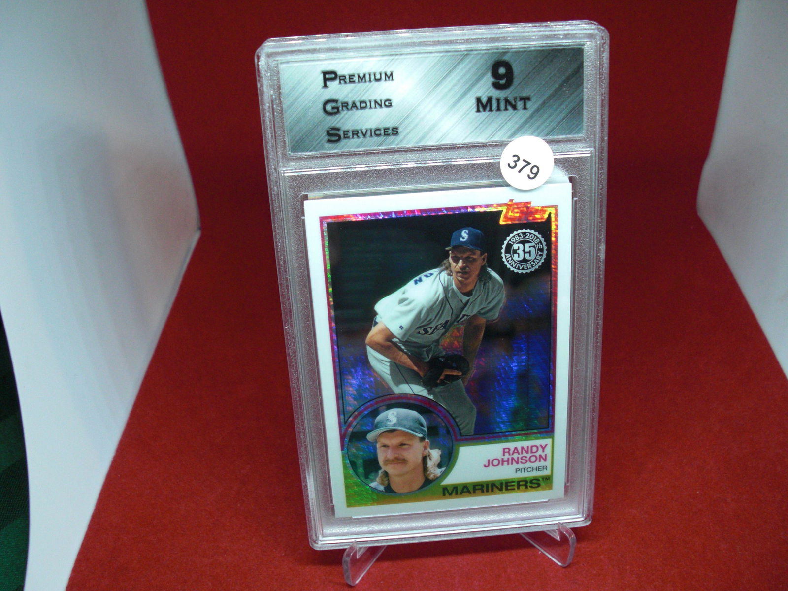 pgs graded randy johnson mint 9 (1 of 1)