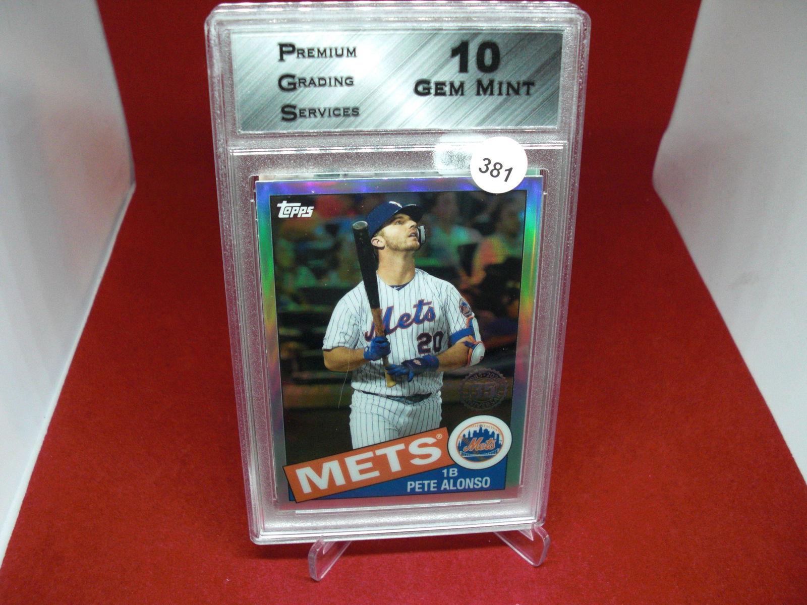 pgs graded pete alonso mint 10 (1 of 1)