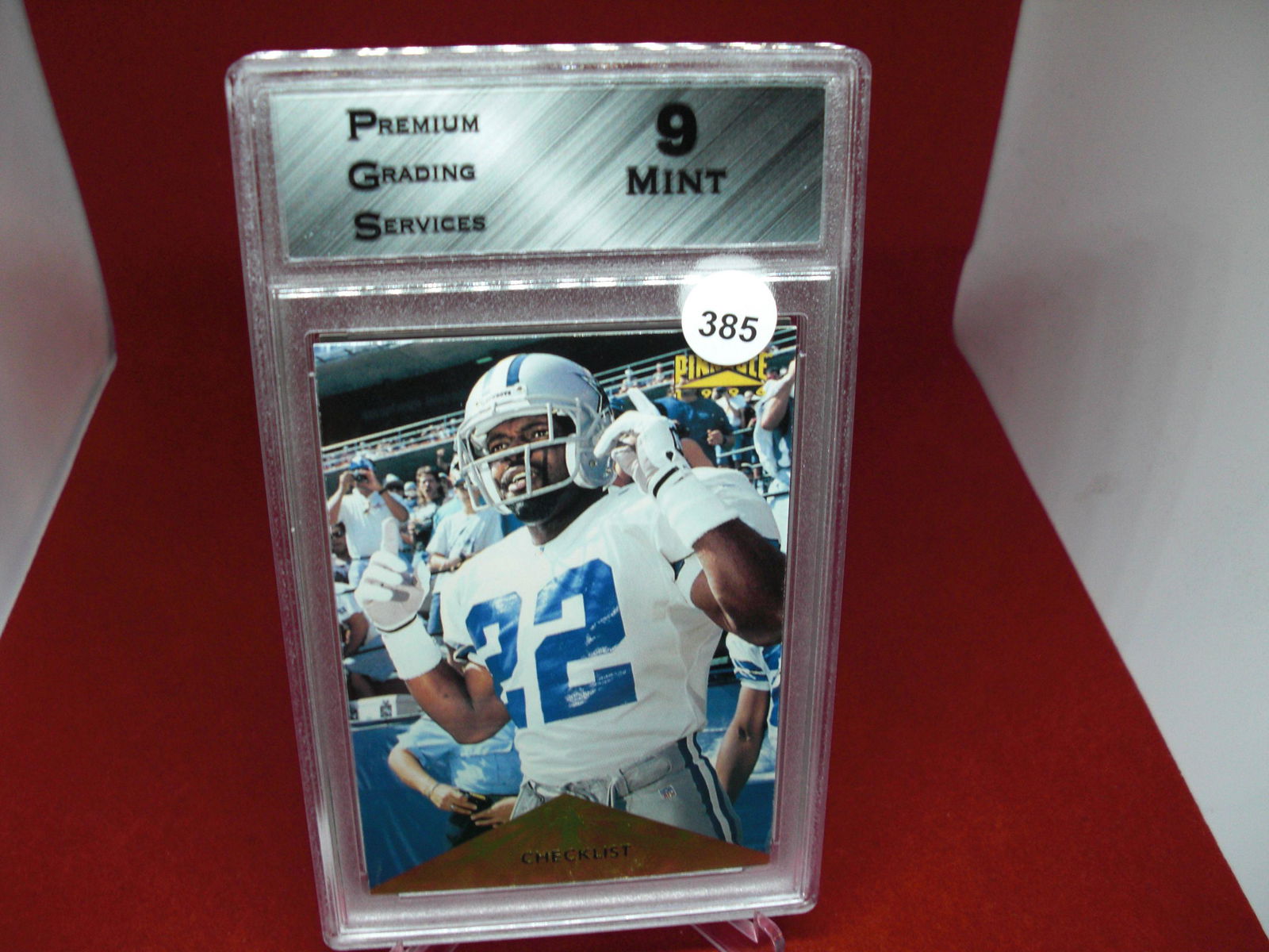pgs graded emmitt smith mint 9 (1 of 1)