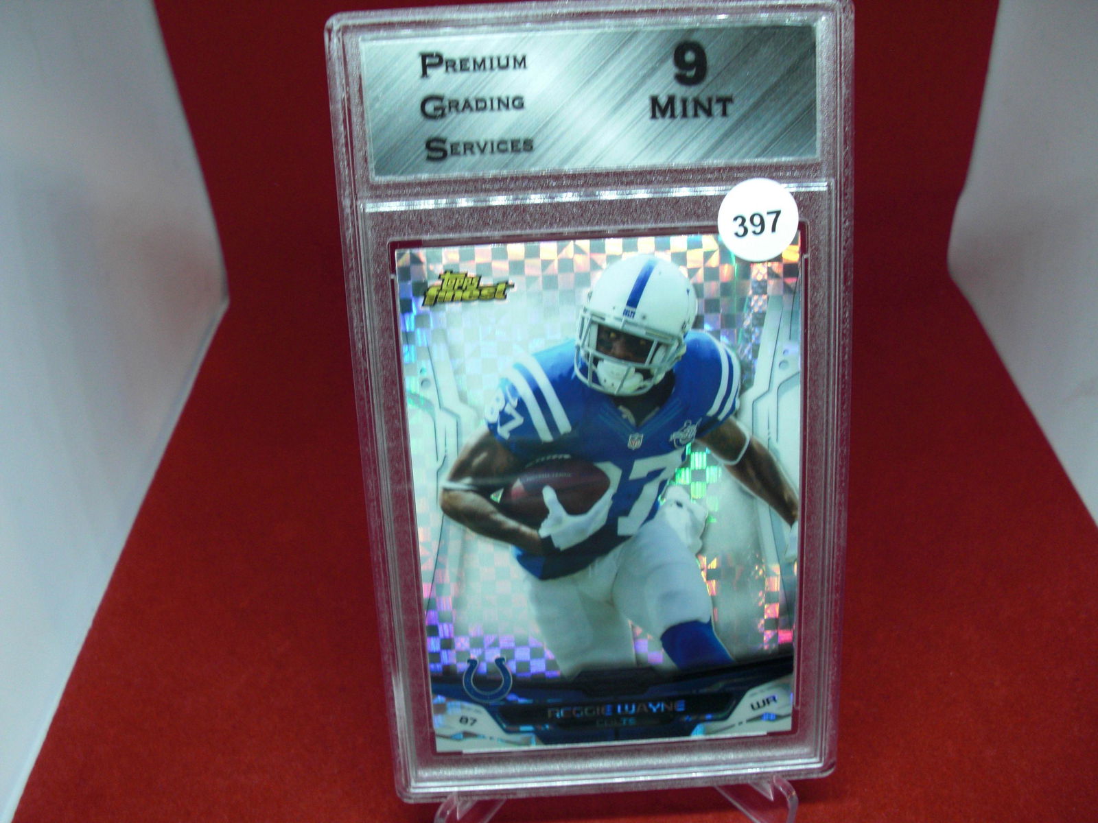 pgs graded reggie wayne mint 9 (1 of 1)