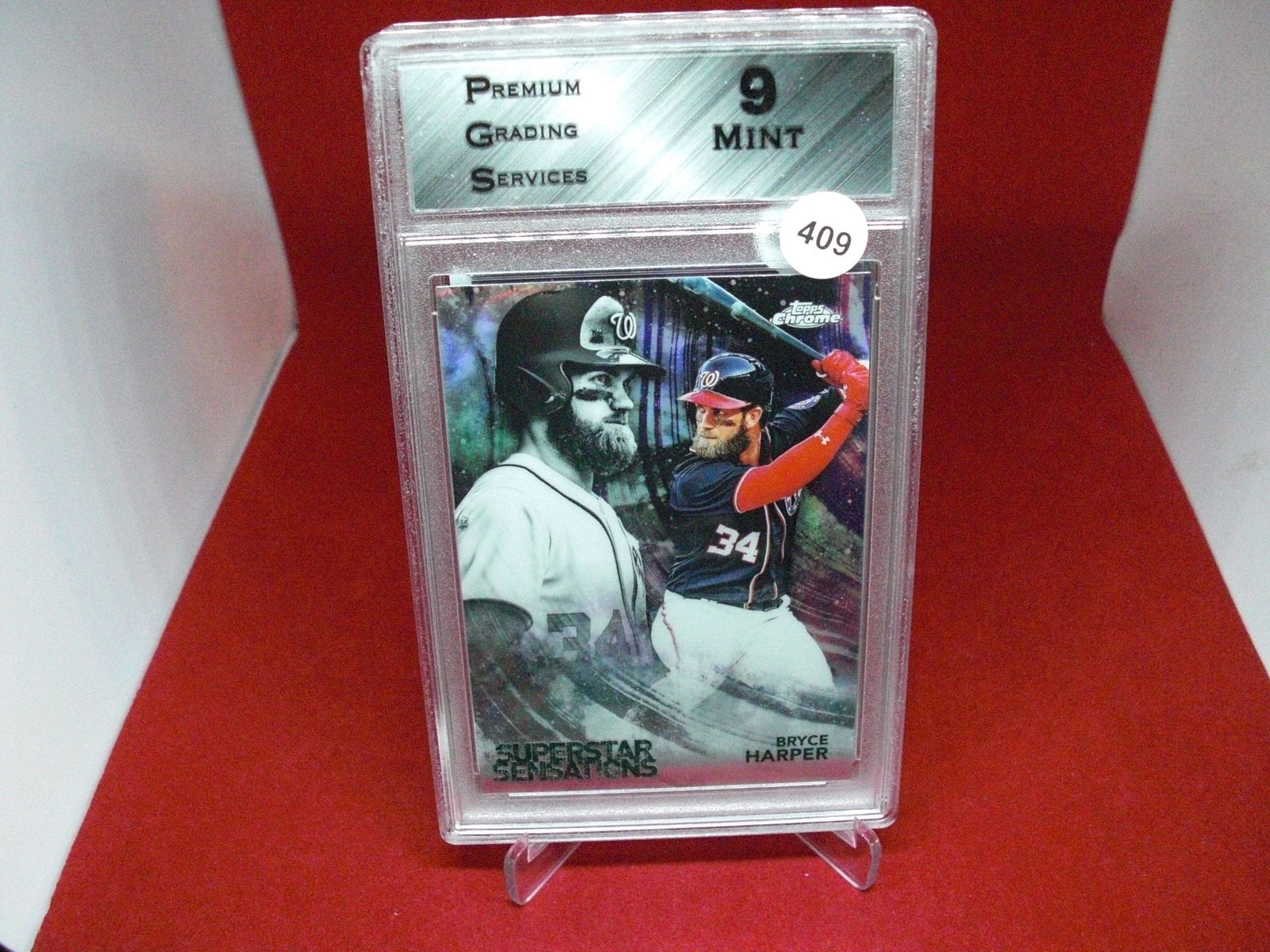 pgs graded bryce harper mint 9 (1 of 1)