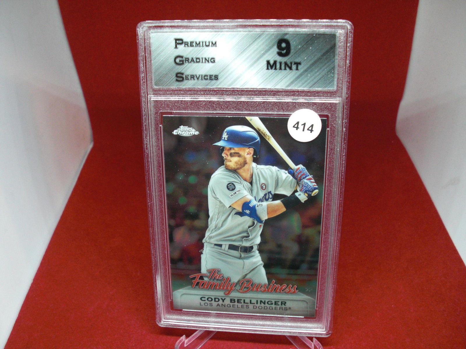 pgs graded cody bellinger mint 9 (1 of 1)