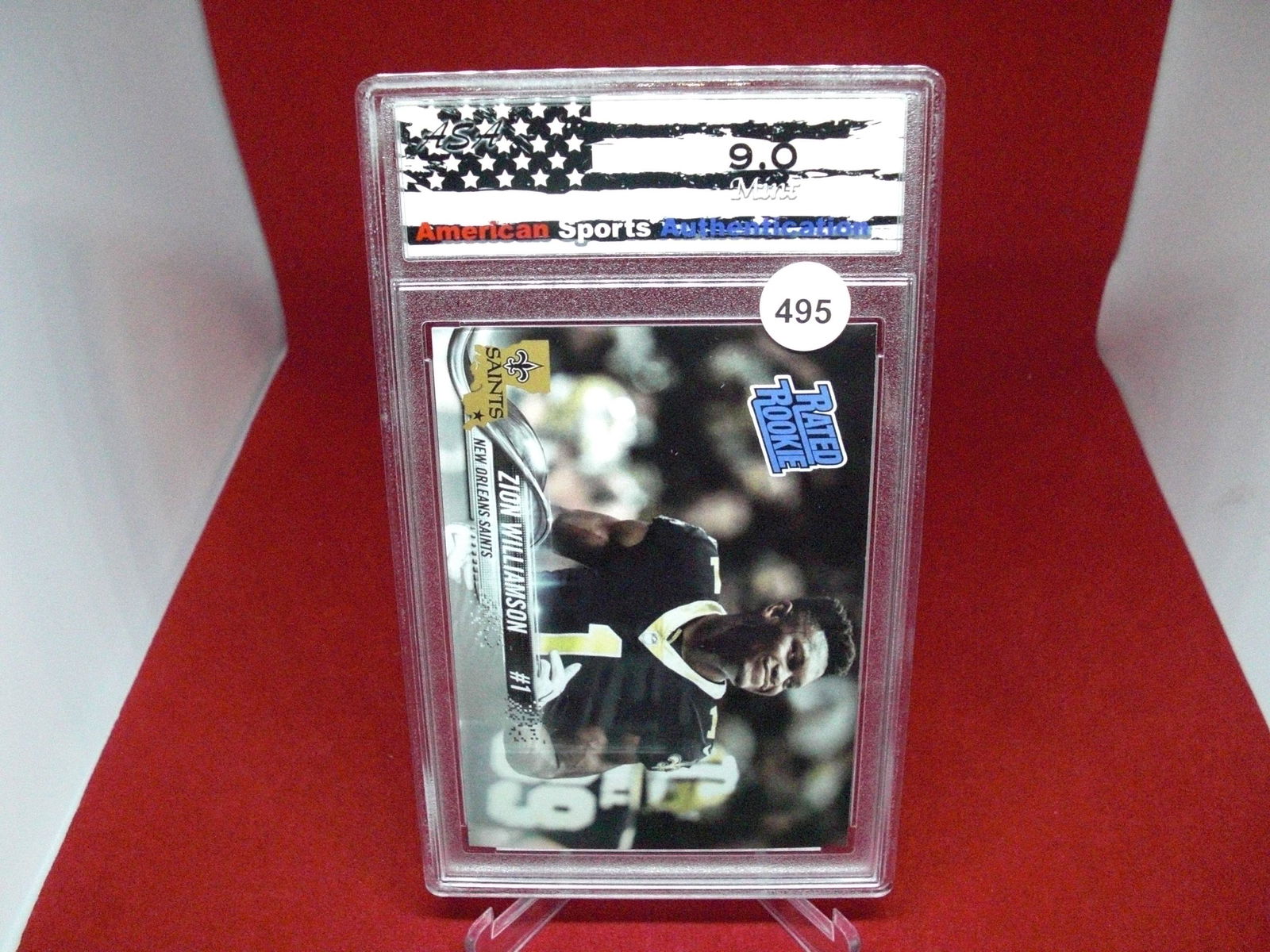 asa graded zion williamson rated rookie mint 9 (1 of 1)