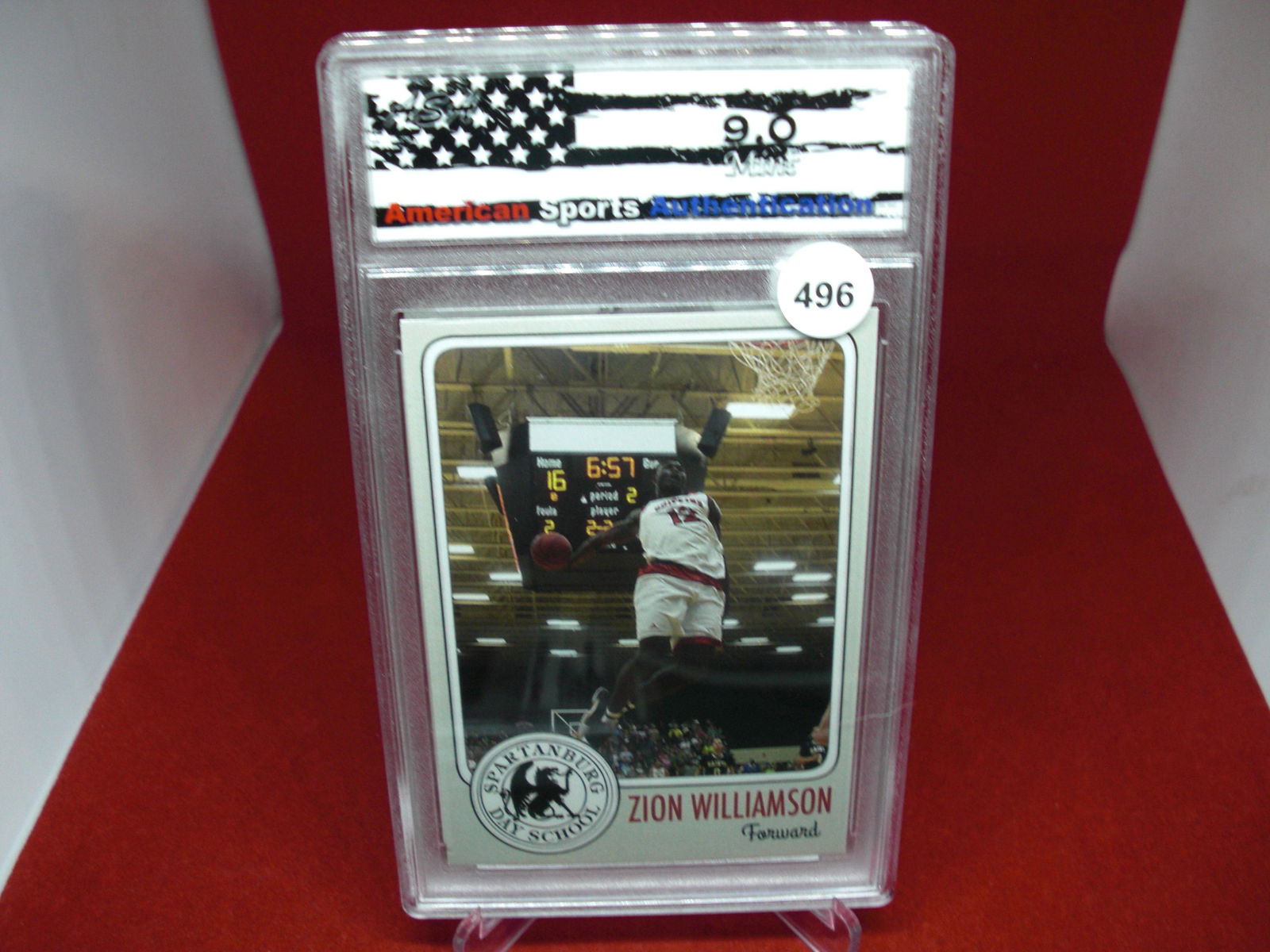 asa graded zion williamson mint 9 (1 of 1)