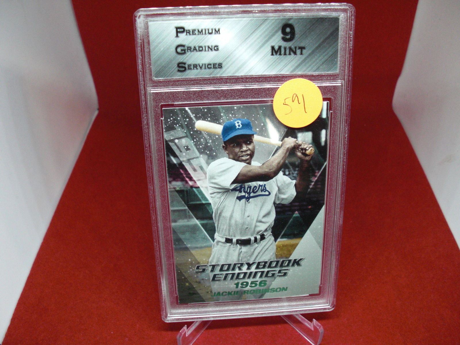 pgs graded jackie robinson mint 9 (1 of 1)
