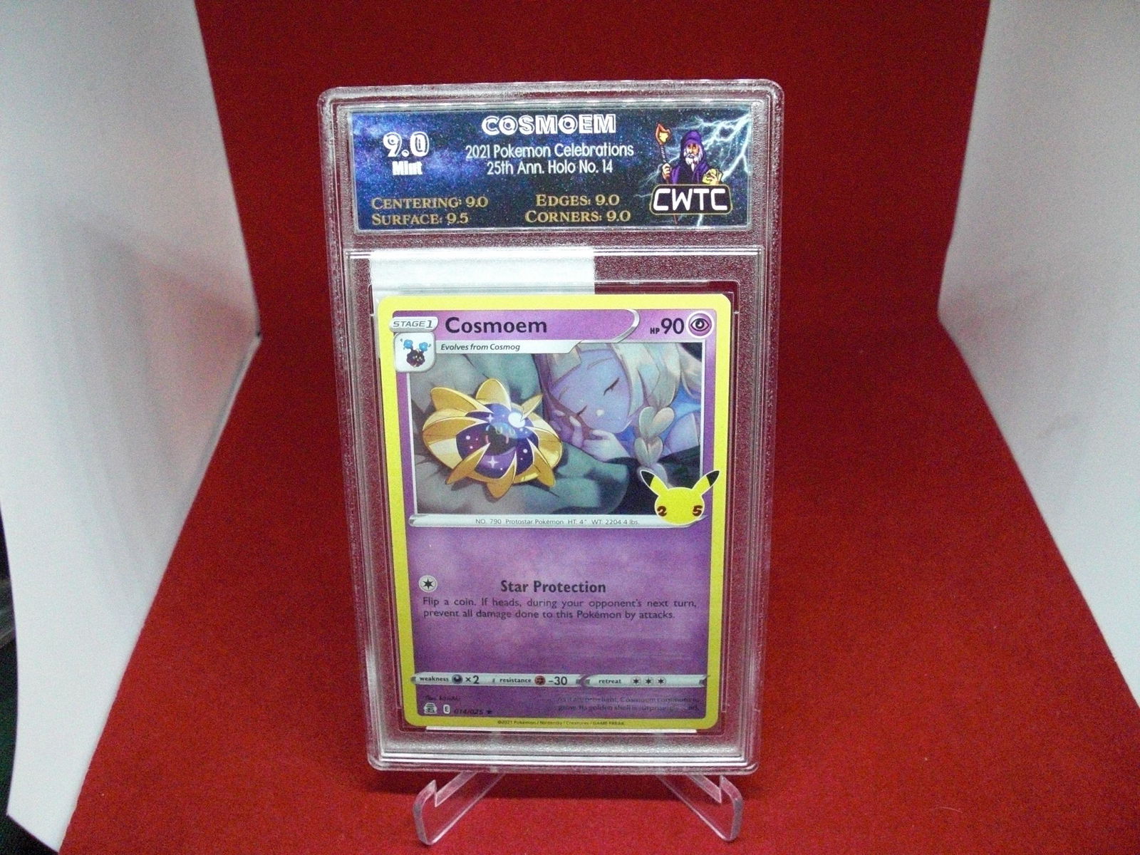 cwtc graded  2021 cosmoem mint 9.0 (1 of 1)