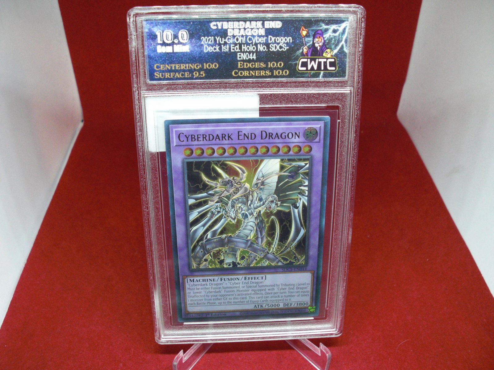 cwtc graded 2021 cyberdark end dragon mint 10 (1 of 1)
