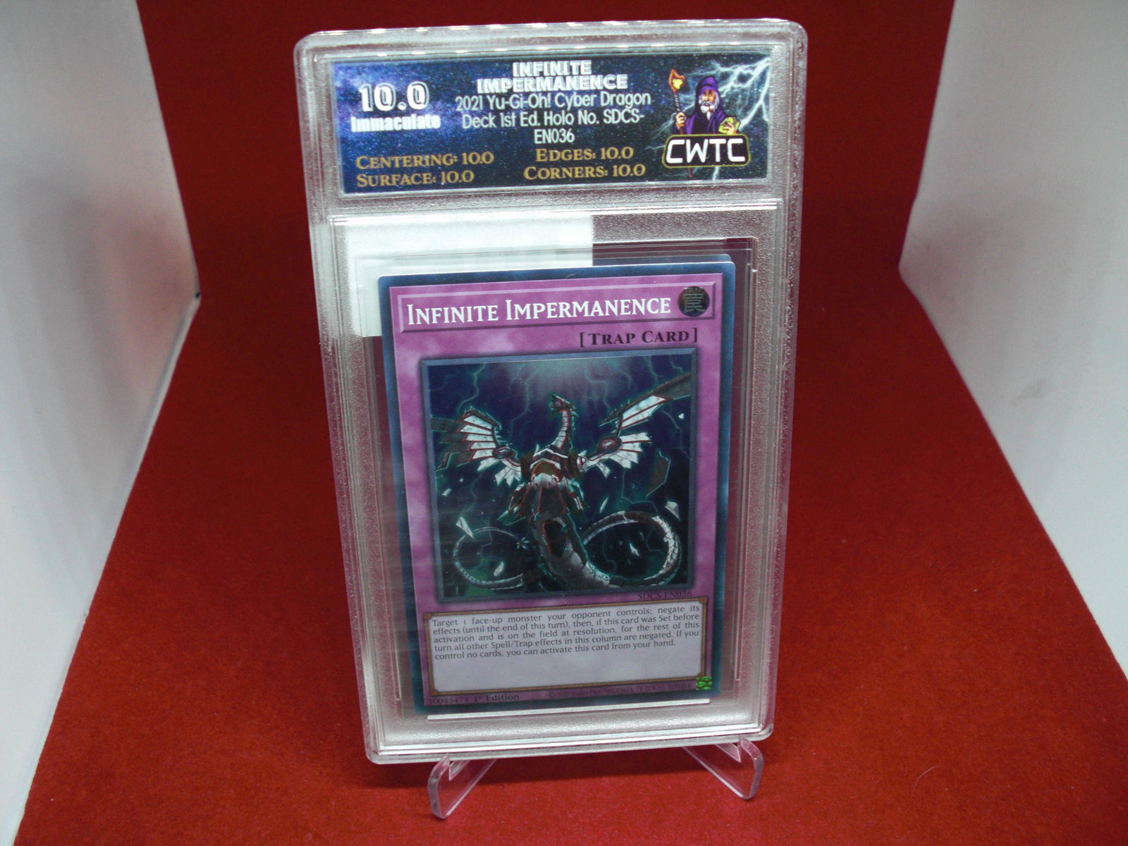 cwtc graded 2021 infinite impermanence mint 10 (1 of 1)