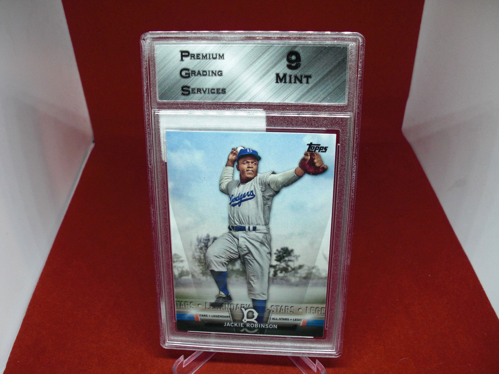 pgs graded jackie robinson mint 9 (1 of 1)