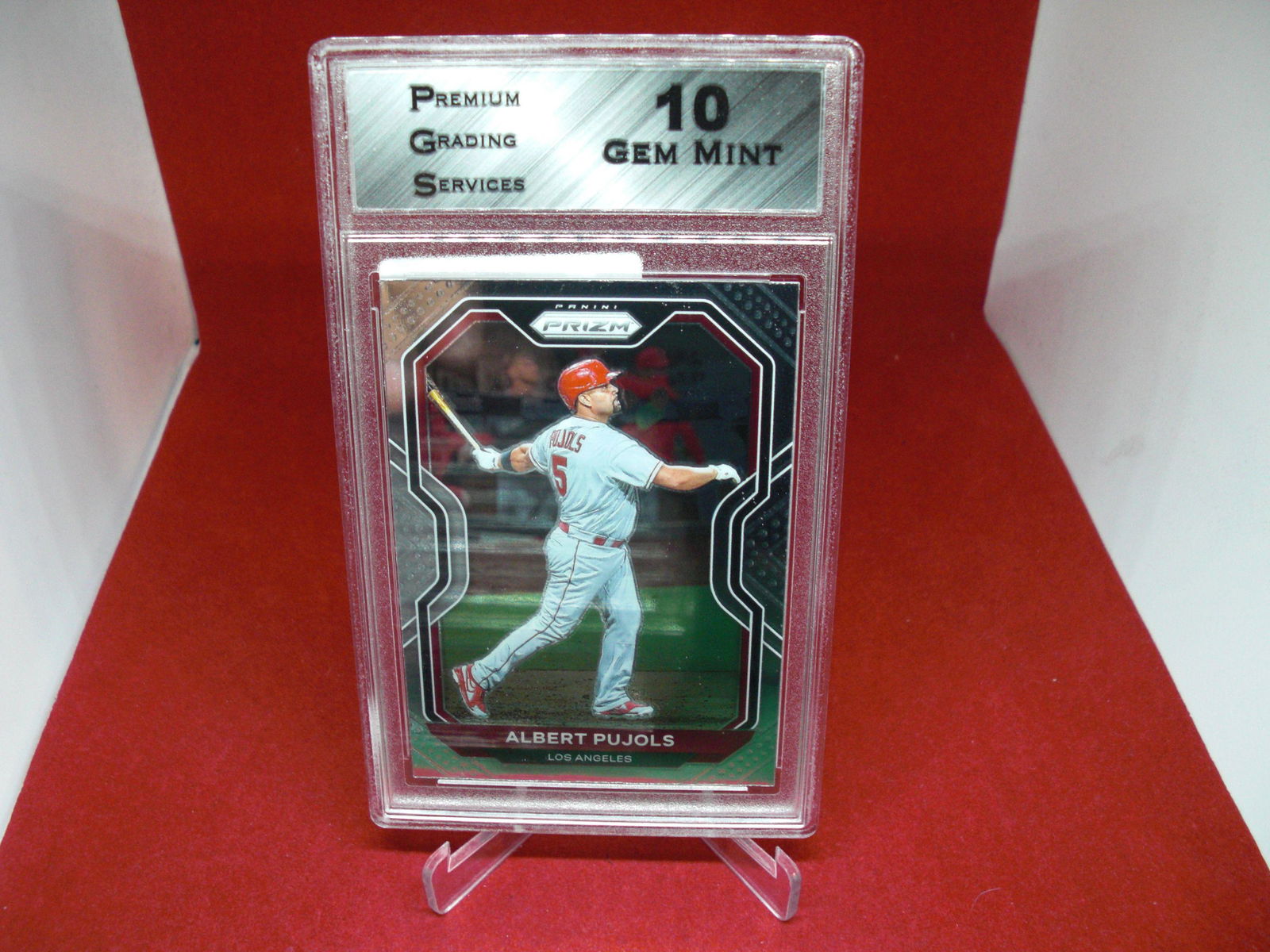 pgs graded albert pujols mint 10 (1 of 1)