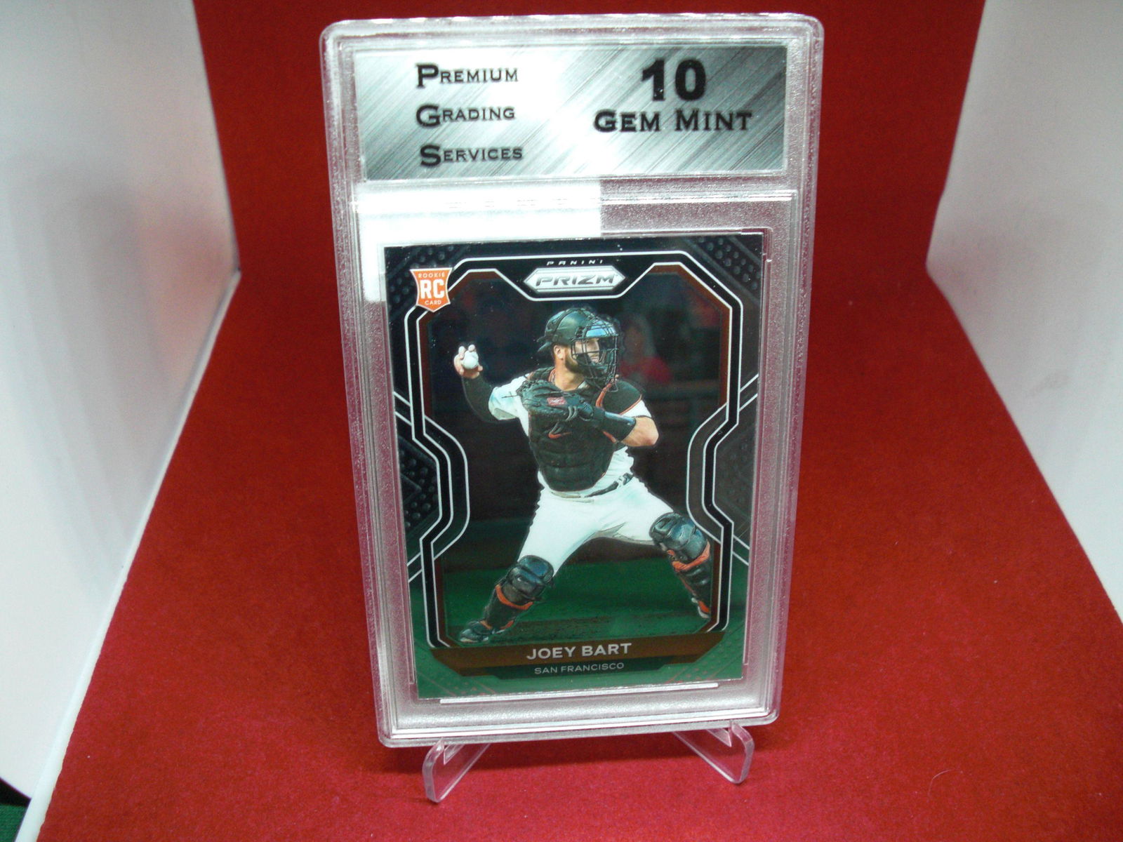 pgs graded joey bart rookie mint 10 (1 of 1)