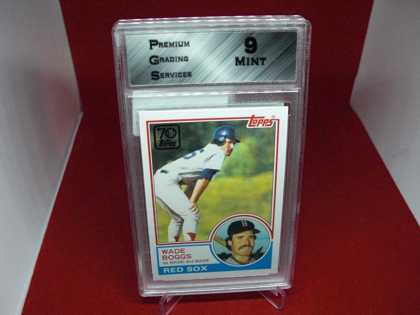pgs graded wade boggs mint 9 (1 of 1)