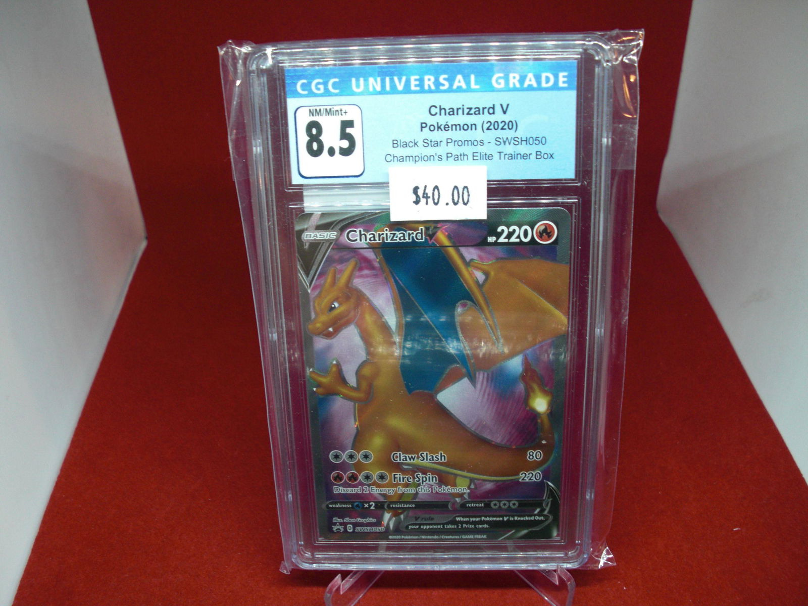 cgc graded charizard mint 8.5 2020 (1 of 1)