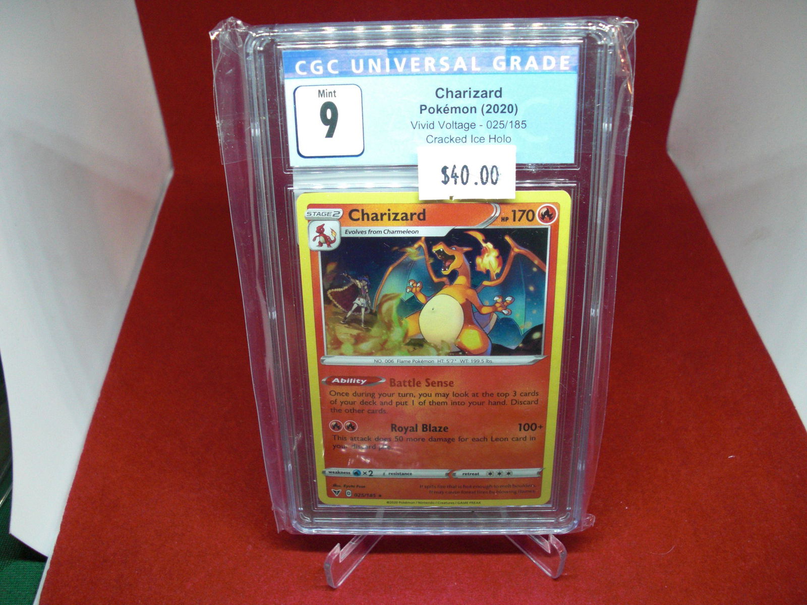 cgc graded charizard mint 9 2020 (1 of 1)