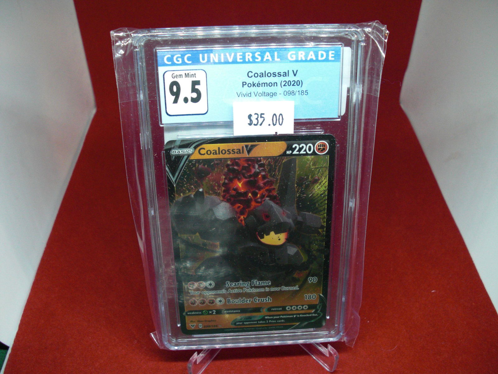 cgc graded coalassal v mint 9.5 2020 (1 of 1)