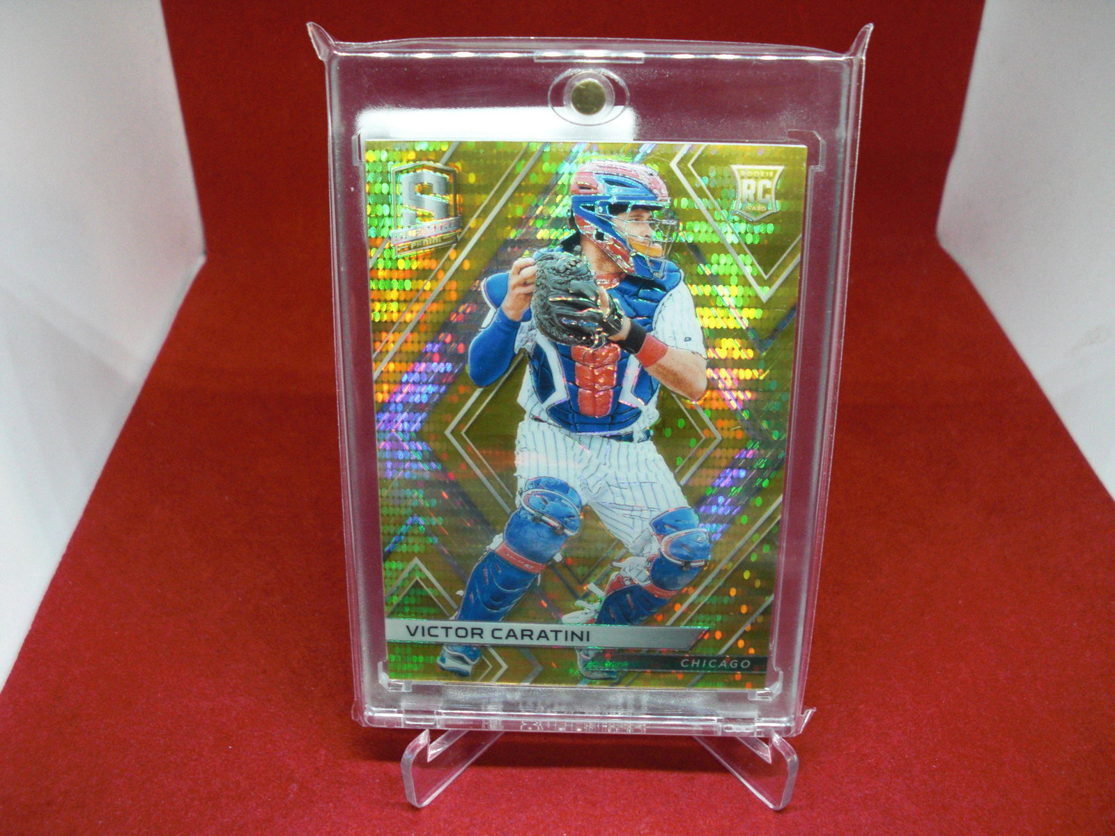victor caratini spectra rookie: in hard plastic case
