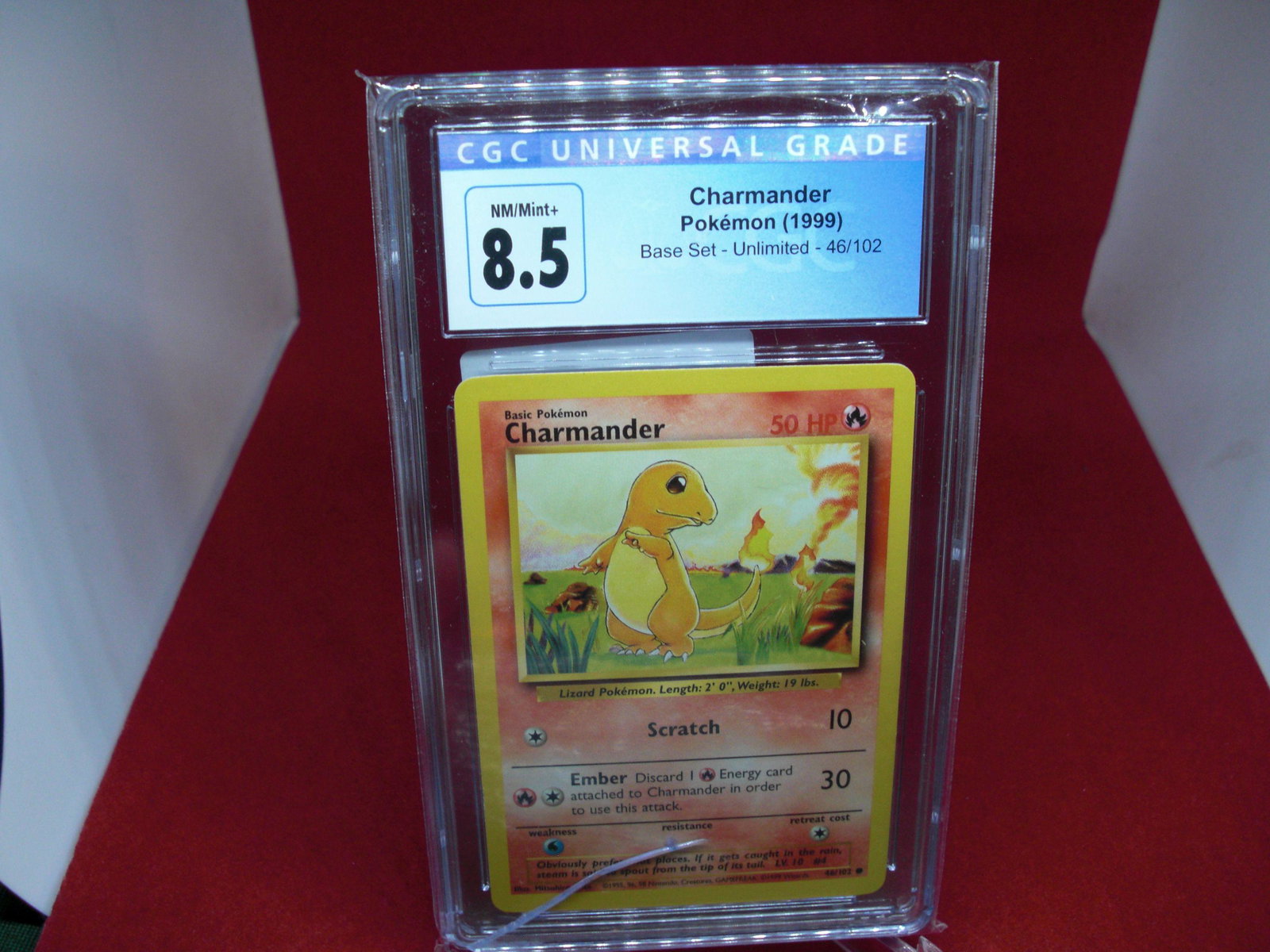 cgc graded charmander mint 8.5 (1 of 1)