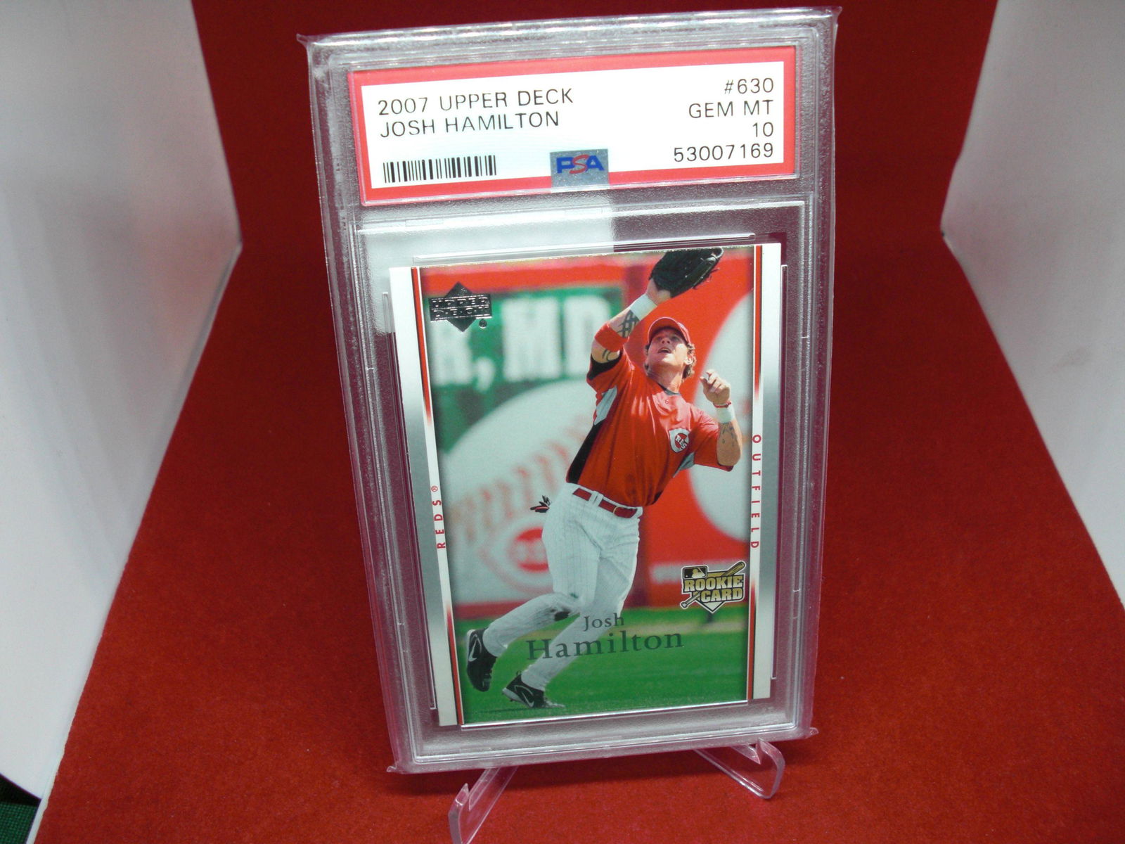 psa 2007 josh hamilton mint 10 (1 of 1)