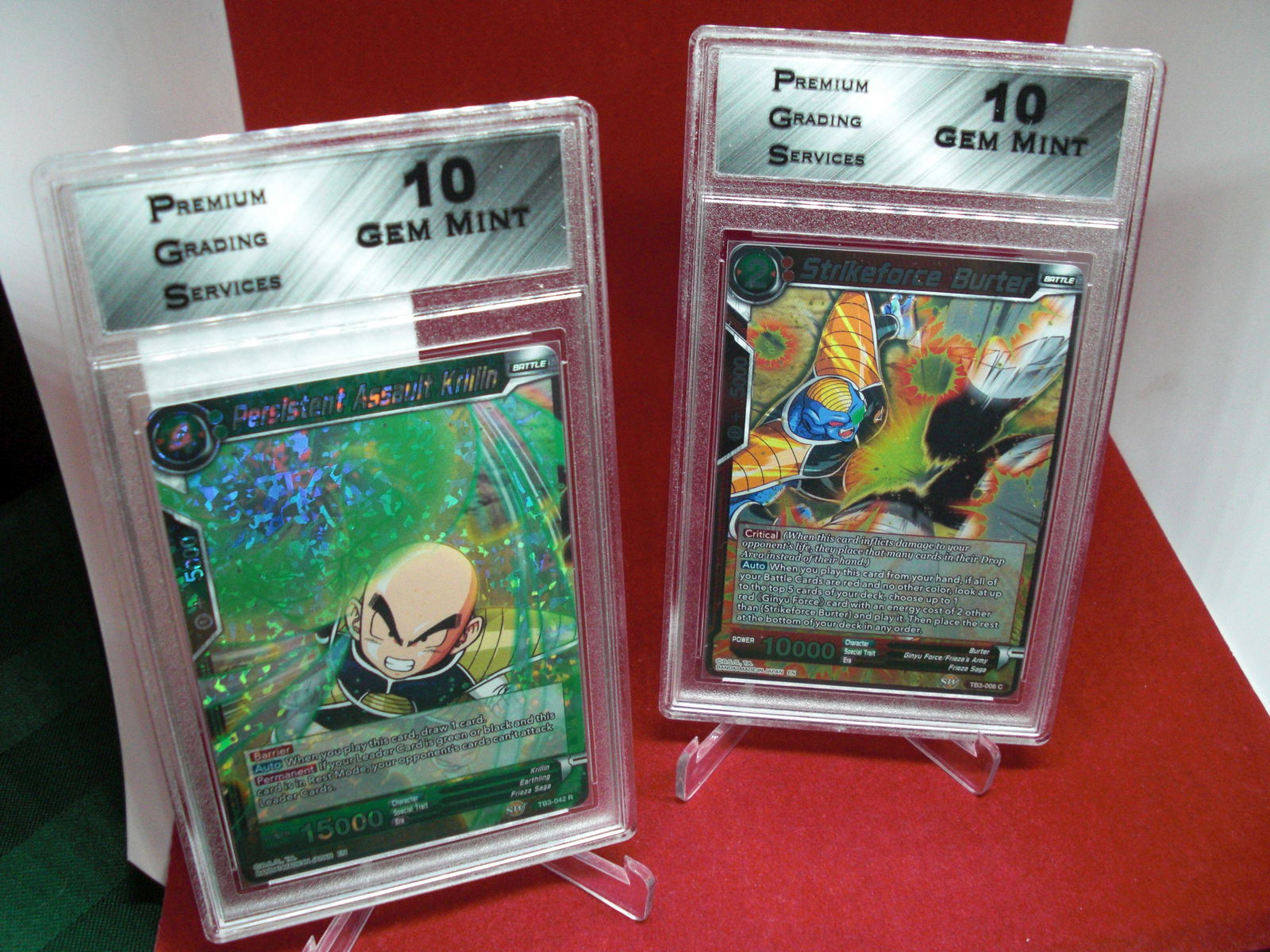 pgs graded lot of 2 dragon ball mint 10's (1 of 1)