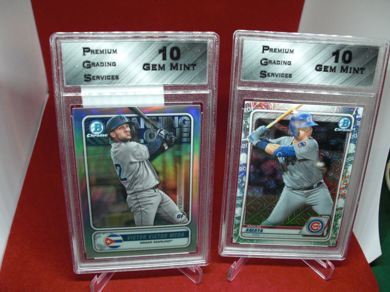 pgs graded lot of 2 baseball mint 10's (1 of 1)