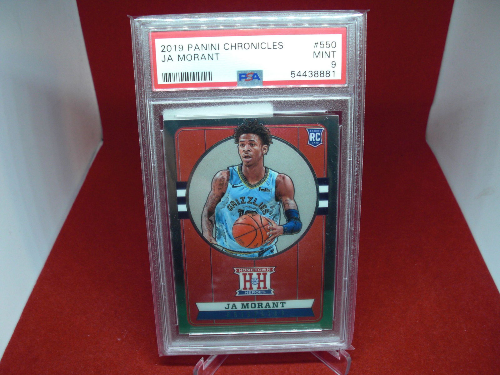 psa graded 2019 ja morant mint 9 rookie (1 of 1)