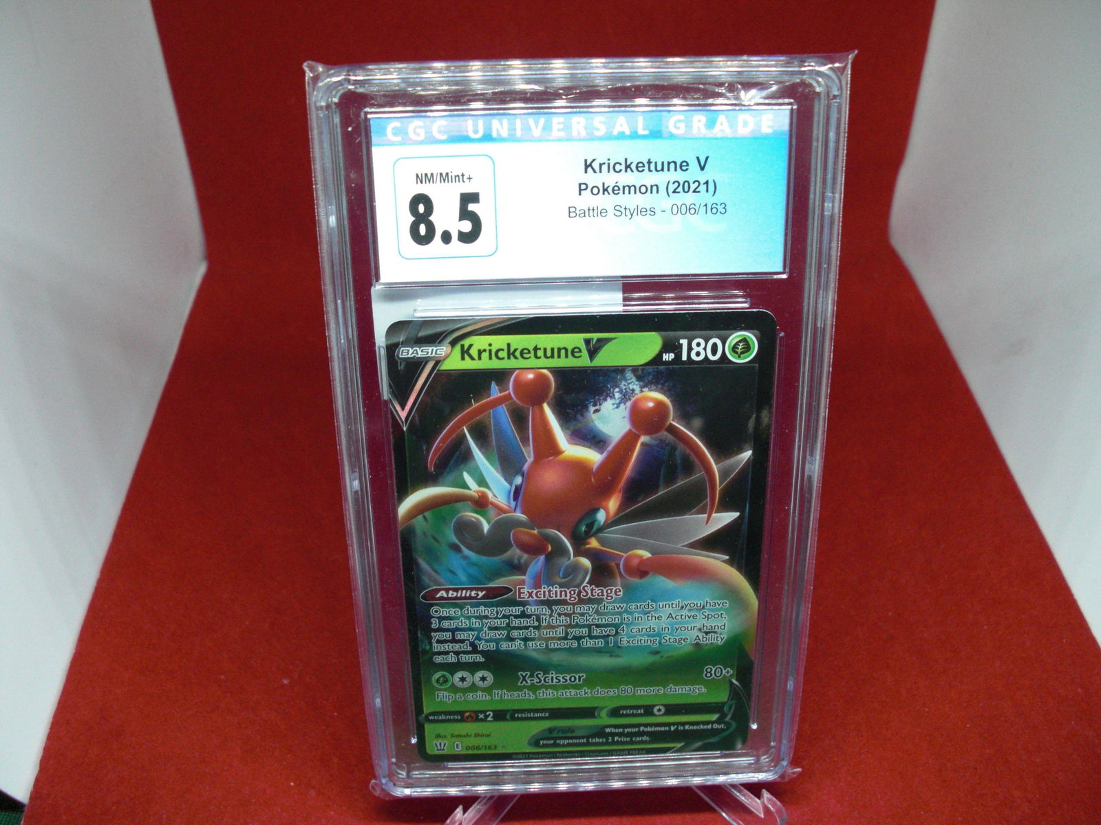 cgc graded kricketune v mint 8.5 (1 of 1)