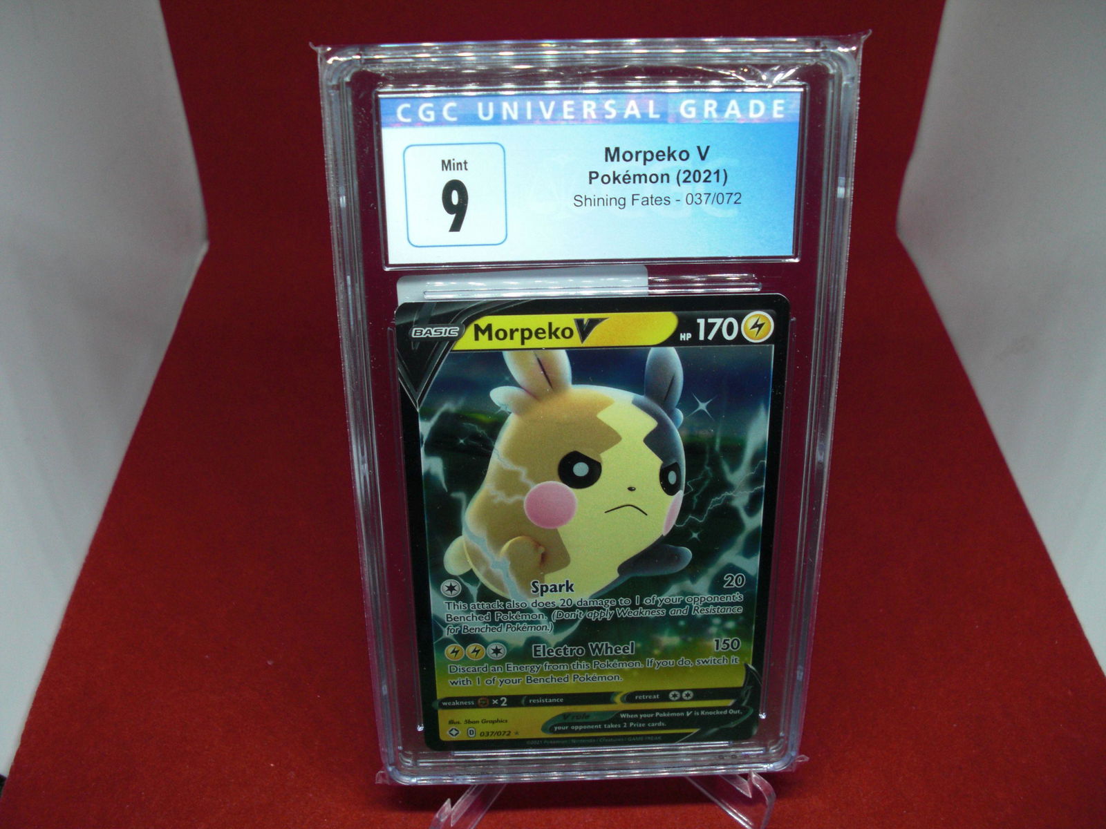 cgc graded morpeko v mint 9 (1 of 1)