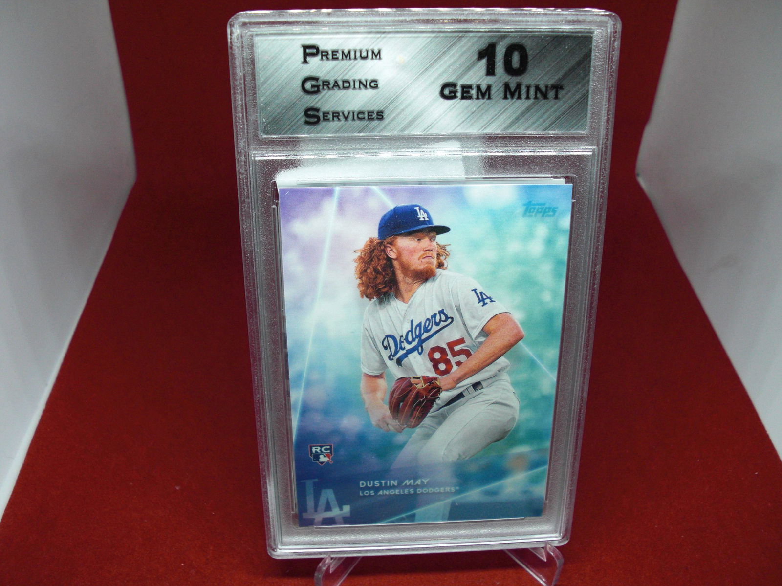 pgs graded dustin may rookie mint 10 (1 of 1)