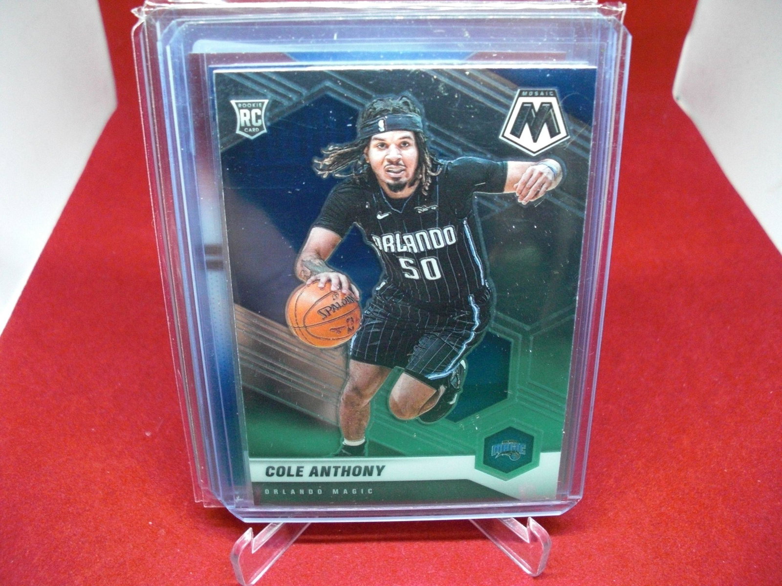 cole anthony rookie: in top loader
