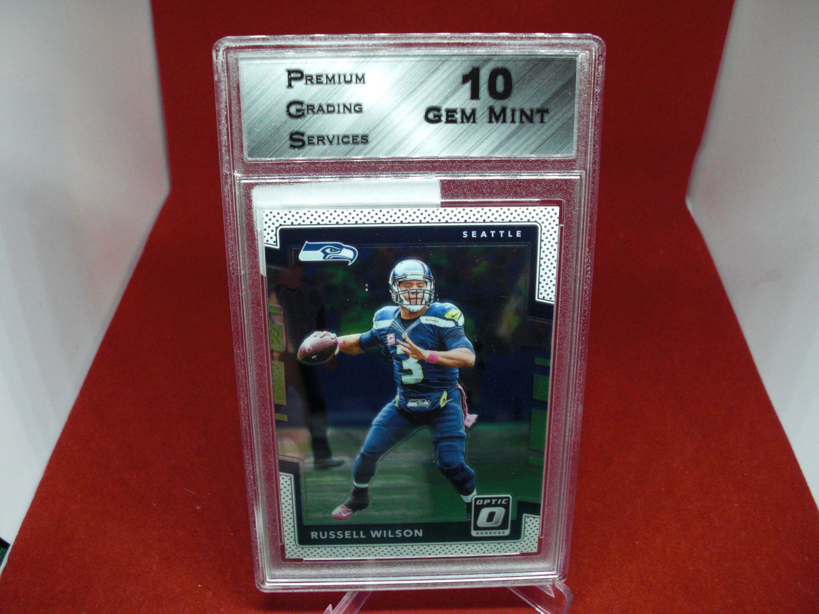 pgs graded russell wilson mint 10 (1 of 1)