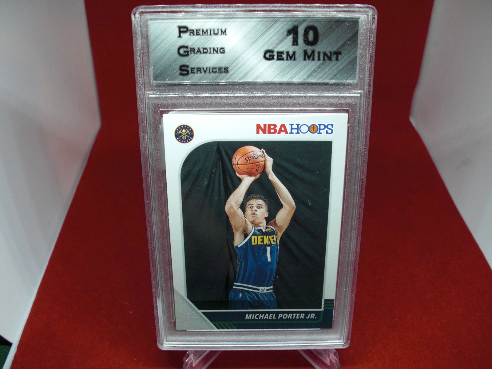 pgs graded michael porter jr mint 10 (1 of 1)